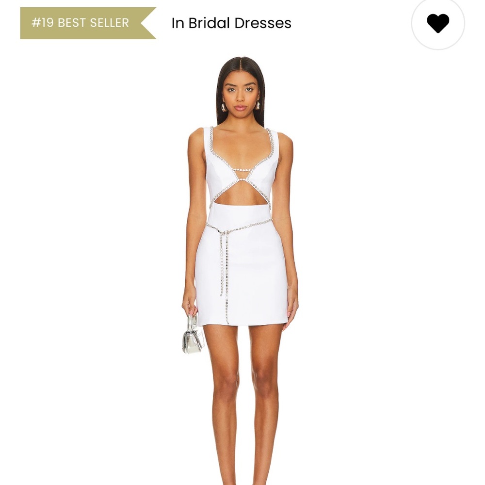 MAJORELLE White Mini Dress